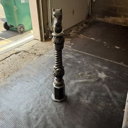 Metal Horse Post