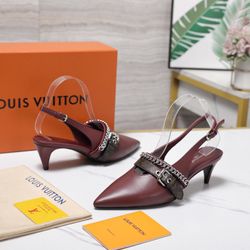 LV Women’s Heels With Box New 