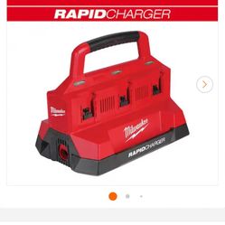 M18 18V Lithium-Ion PACKOUT 6-Port Rapid Charger 48-59-1809