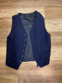 Ben Sherman NAVY BLUE STRETCH VEST Accessory