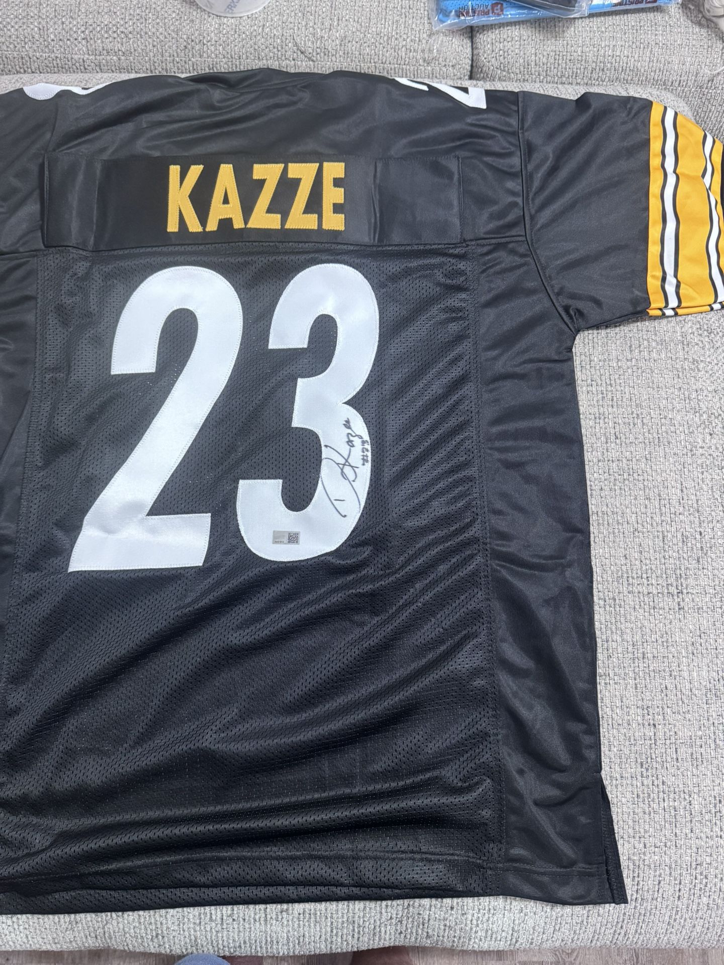 Damontae Kazee Signed Autograph Custom Jersey - “Kazze” - TSE Coa - Pittsburgh