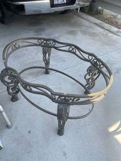 Coffee And Two End Tables With Glass Top