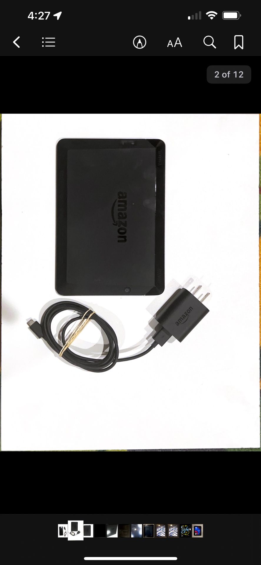 Amazon Kindle Fire HDX 16GB - Black (WiFi) - Good Condition - $47
