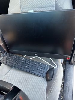 HP All-in-One Desktop Computer with Keyboard and Mouse