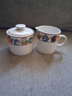 Mary Engelbreit Cream and Sugar Set