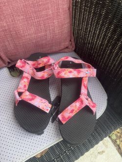 Pink Sandals Sz 8 Time & True