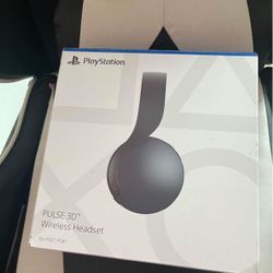 All Black PS5 Headphones wireless