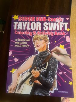 Brand New Taylor Swift Coloring & Activity Book for Swifties