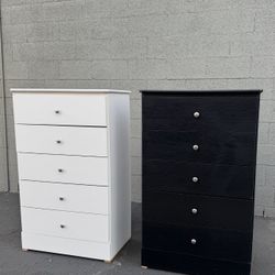 Chest 5 Drawer Dressers All New 