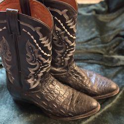 Dan Post Crocodile Leather Boots