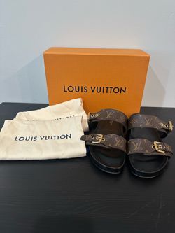 Louis Vuitton Monogram Bom Dia Flat Mule Sandals