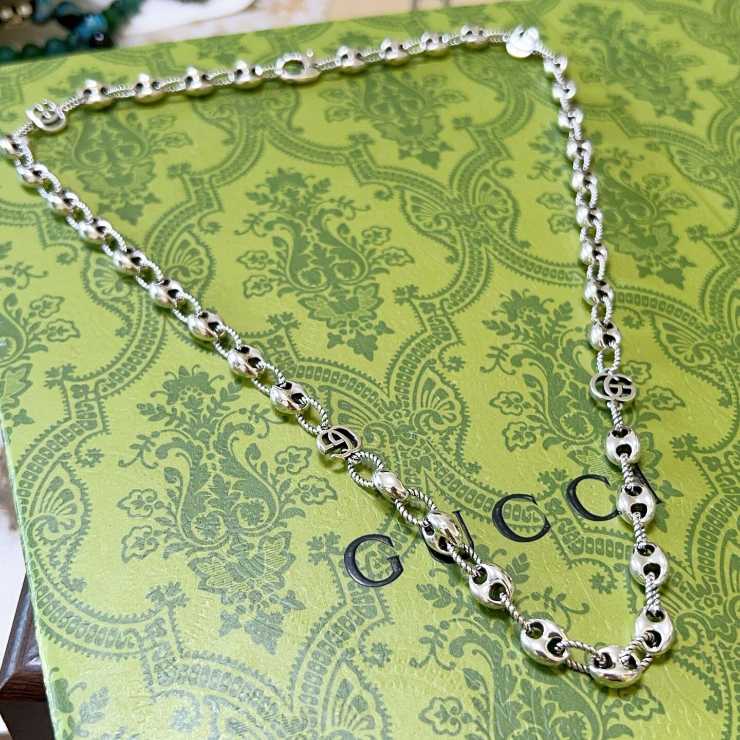 A necklace made by hand for men