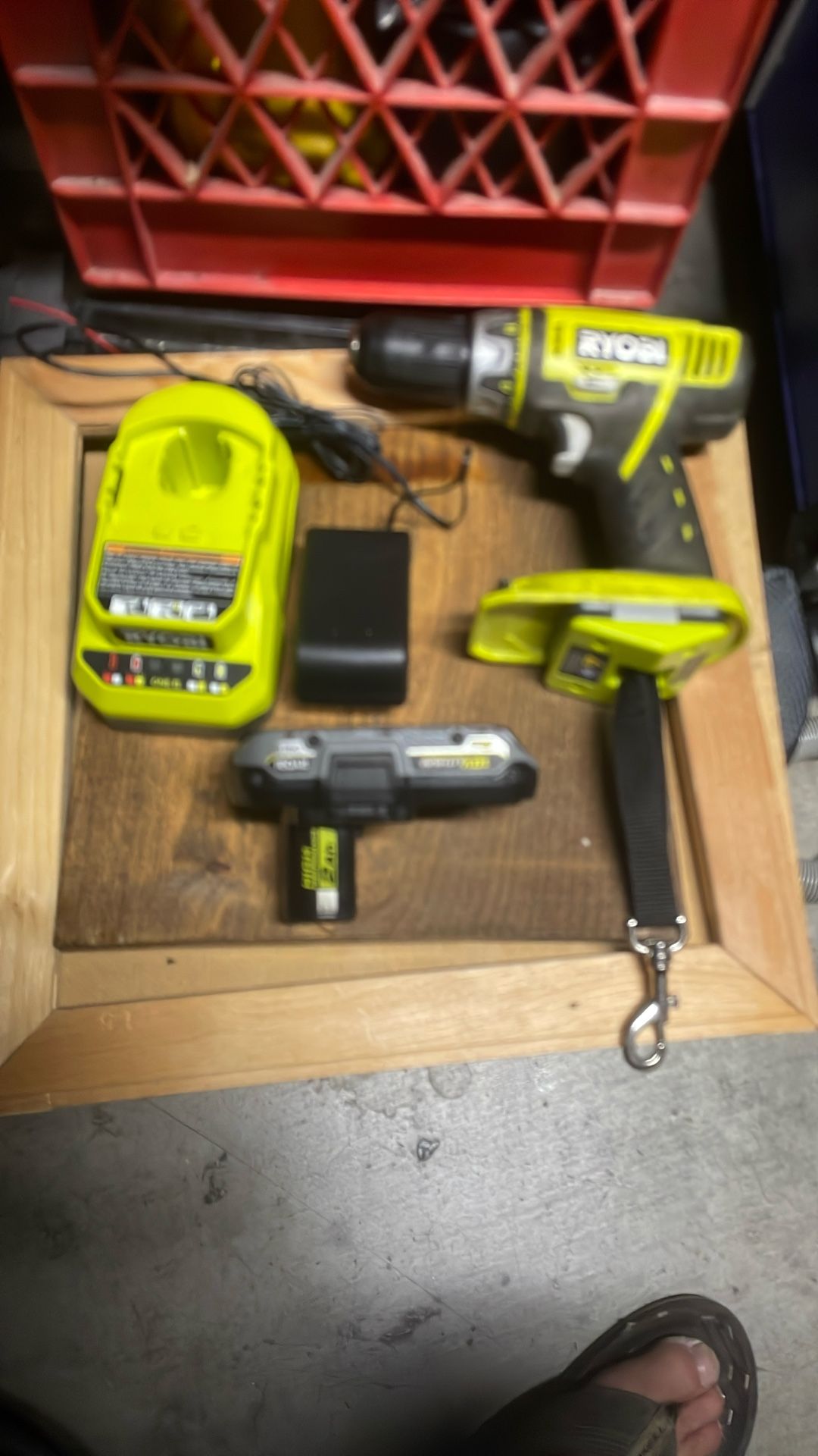 RYOBI DRILL with Battery And charger