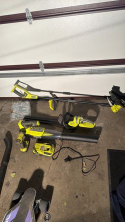 Ryobi tool lot with battery and charger
