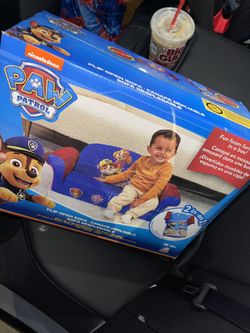 Toddler Paw Patrol 2 in 1 Flip Open Sofa/Bed