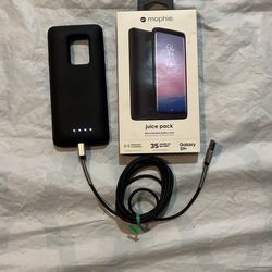 Mophie Juice Pack Made for Samsung Galaxy S9 Plus - Wireless Charging Battery Case - Black