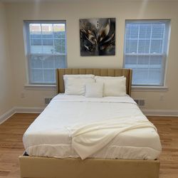 Queen Bed-frame & Mattress