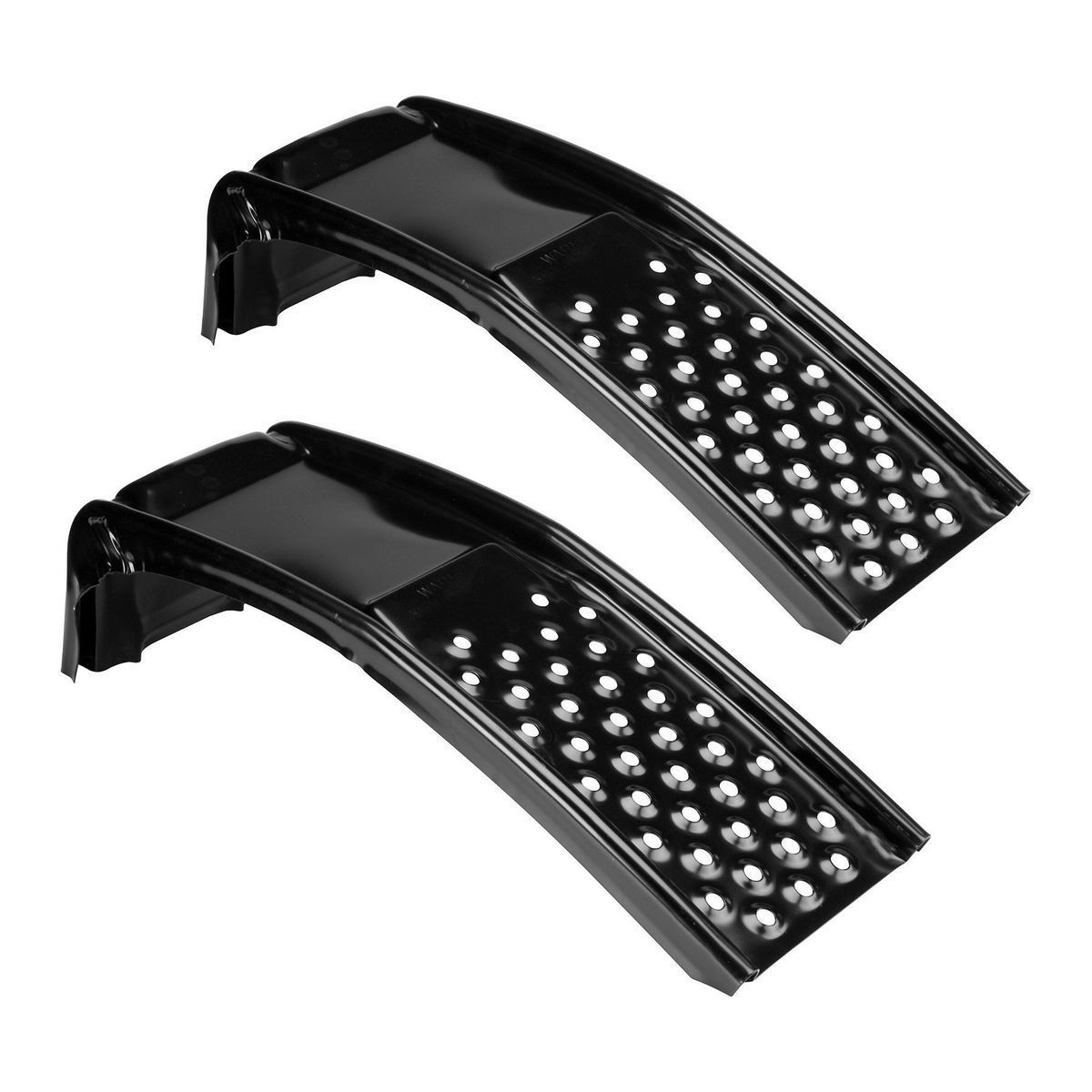 Solid steel ramp set