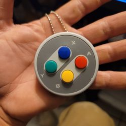 Super Nintendo Keychain