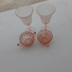 Antique glassware 