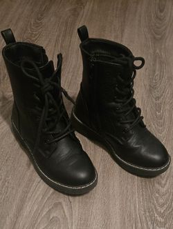 Kids Combat Boots Size 13