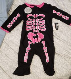 Skeleton Onsie Glow In The Dark 