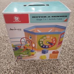 7 In 1 Motor & Senses Activity Cube