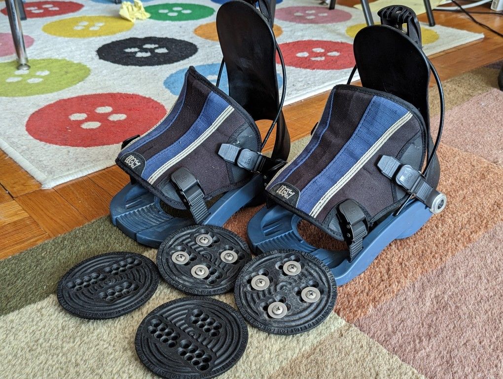 Flow Snowboard Bindings Size Large (Universal Step In)