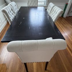 Table With 6 Chairs