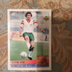 Luis Figo Rookie Card 
