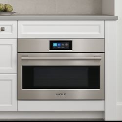 🔥 Wolf CSO30TE/S/TH 30” Convection Steam Oven – Transformed with Professional Trim
