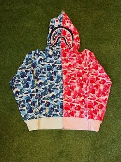 Split Color Bape Hoodie