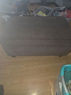Dark Green Ottoman with storage