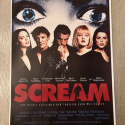 Scream 1 Poster 11x17 Glossy Custom Prints – High Quality Fonts