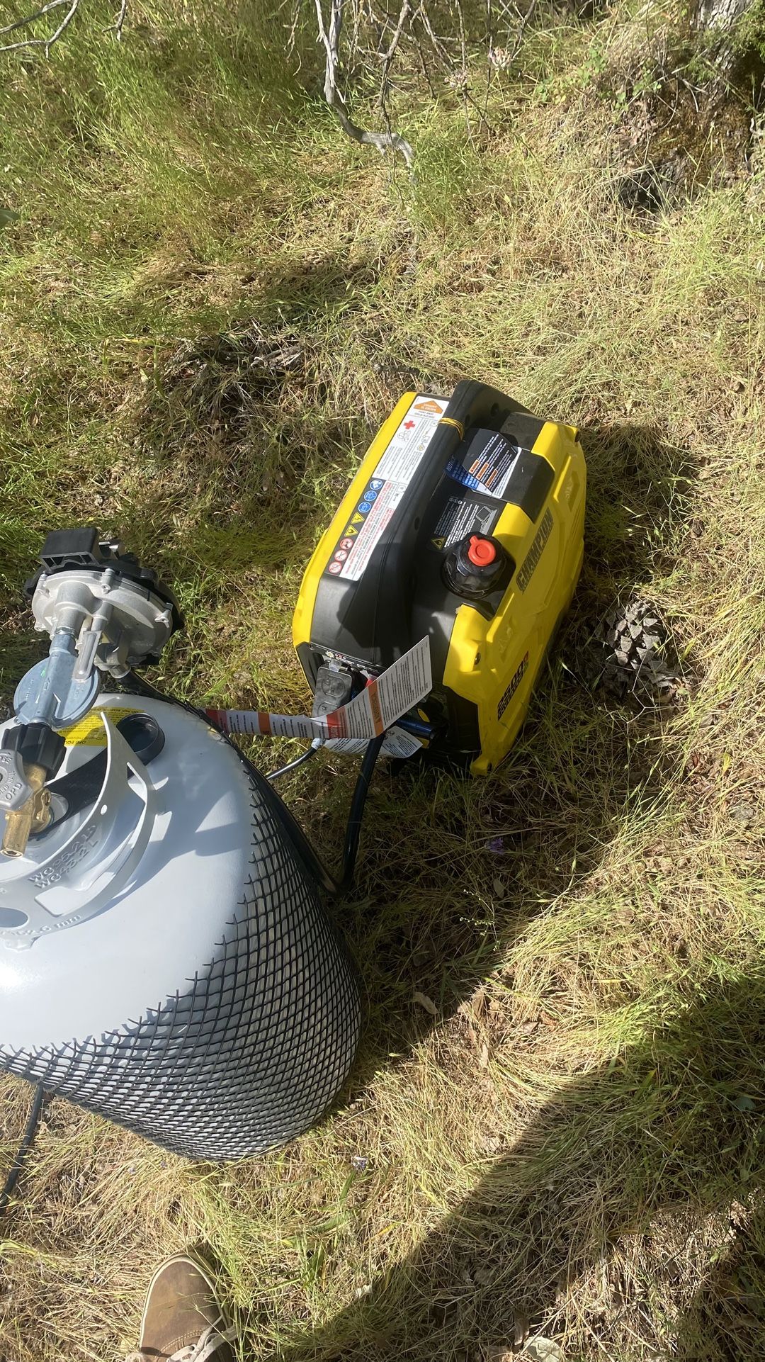Dual Fuel Generator Gas/Propane