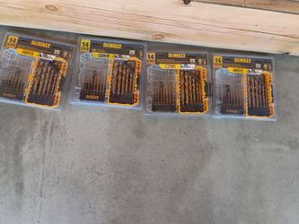 DeWalt 14-Piece Titanium Drill Bit Set (x4)
