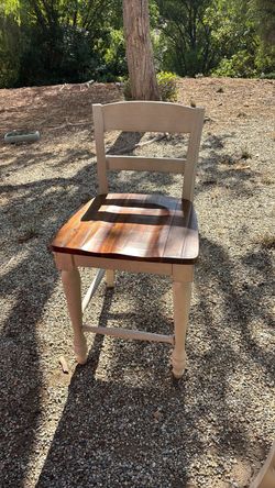 Tall sturdy wooden chairs