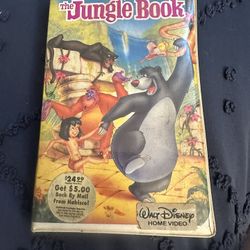 Rare, vintage, VHS jungle book