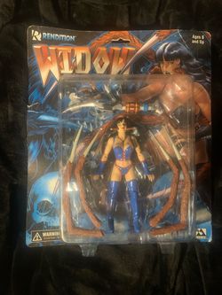 Rendition Widow Action Figure Sealed on Card