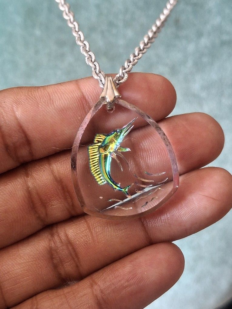 Fish Pendant Necklace