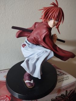 Rurouni Kenshin Kenshin Himura Vibration Stars Banpresto Figure w/ Original Box