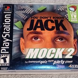 Playstation 1 You Don't Know Jack Video Game Mock 2