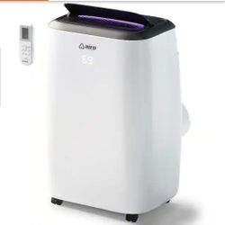 AIRO COMFORT
14,000 BTU Portable Air Conditioner Cools 700 Sq. Ft. with Dehumidifier and LCD Remote in White