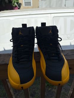 Air Jordan 12 Retro Black University Gold