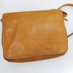 Chaos Leather Crossbody Bag 