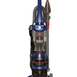 Hoover WindTunnel 2 Whole House Rewind Corded Bagless Upright Vacuum Cleaner with Hepa Media Filtration,UH71250, Blue, 16.1 lbs