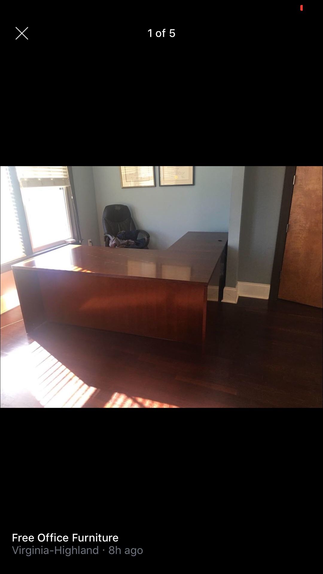 Used office table