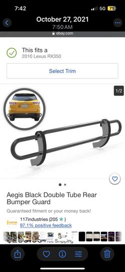 Rear Bumper Guard