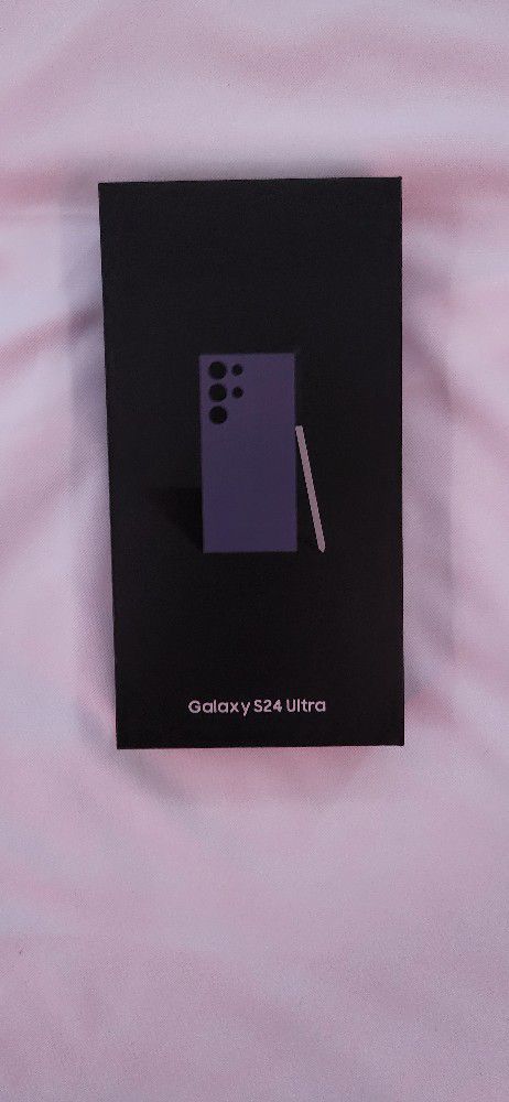 SAMSUNG GALAXY S24  ULTRA Color  Titanium Black  512GB  UNLOCKED NEW  in box  New  New  ready to activate with any company you like activate it