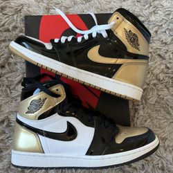 Nike Jordan 1 High OG Top 3 Gold Complexcon Size 10
